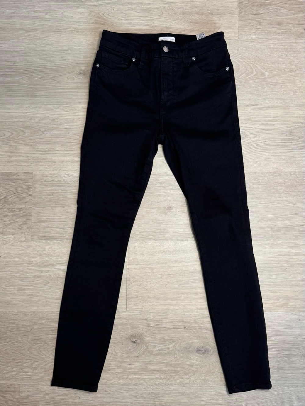 Good American Good Legs High Rise Skinny Jeans - Black